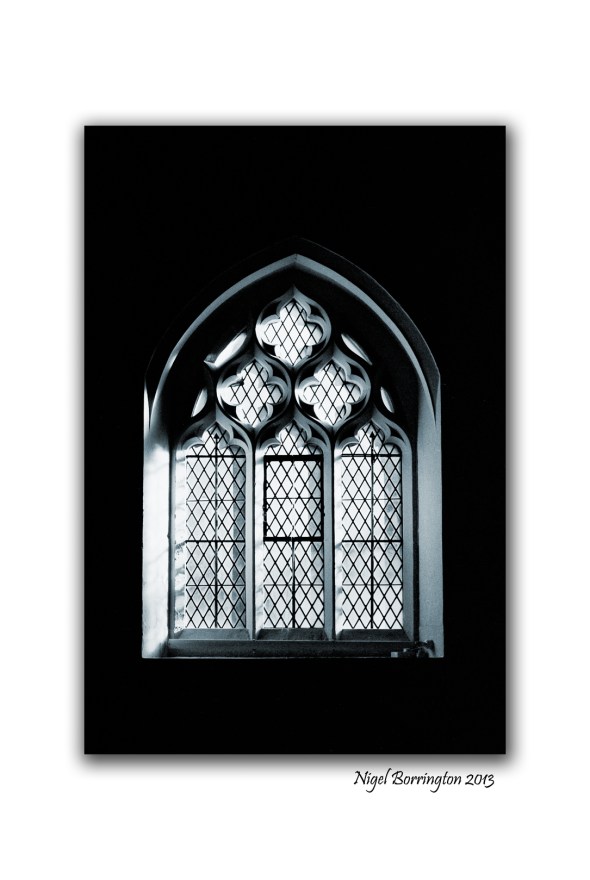 North mimms church window