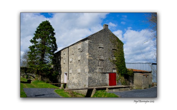 This old mill with its rad door