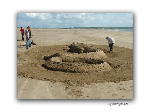 beach sculpture at tramore 2