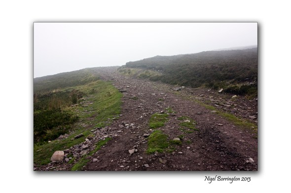 Walking up slievenamon 8