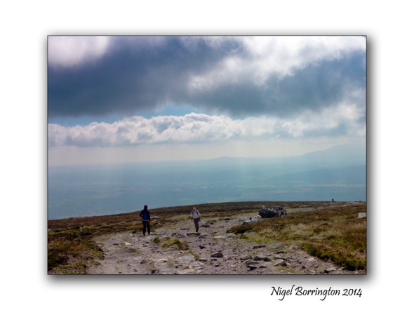 Walking on Slievenamon 07