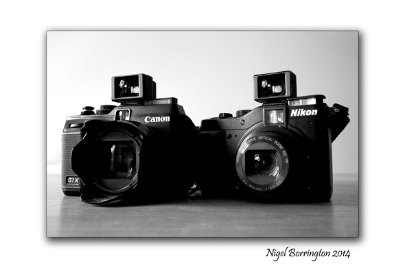 Canon G1x and Nikon P7000 
