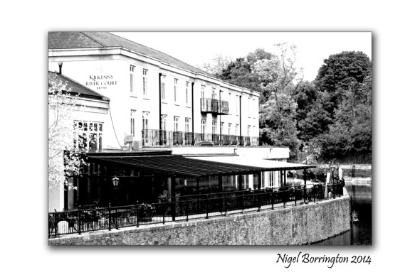 River court kilkenny 6 black and white high key