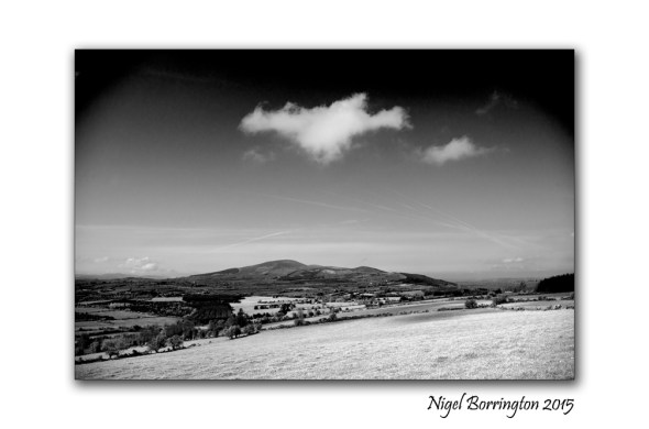 Irish Mountains Slievenamon landscape