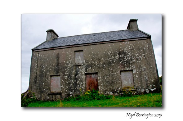 Ghost house Irish landscapes Nigel Borirngton