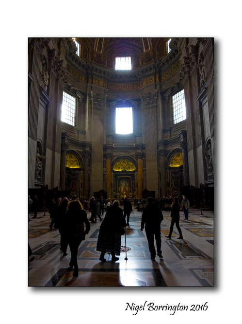 Light o the Heavens St Peters Rome 3