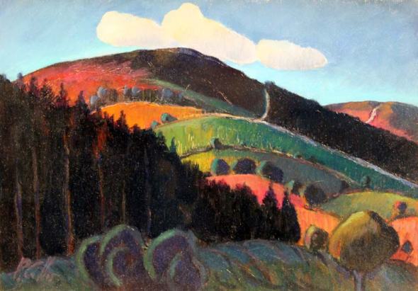 Glencrea Valley by Peter Collis RHA